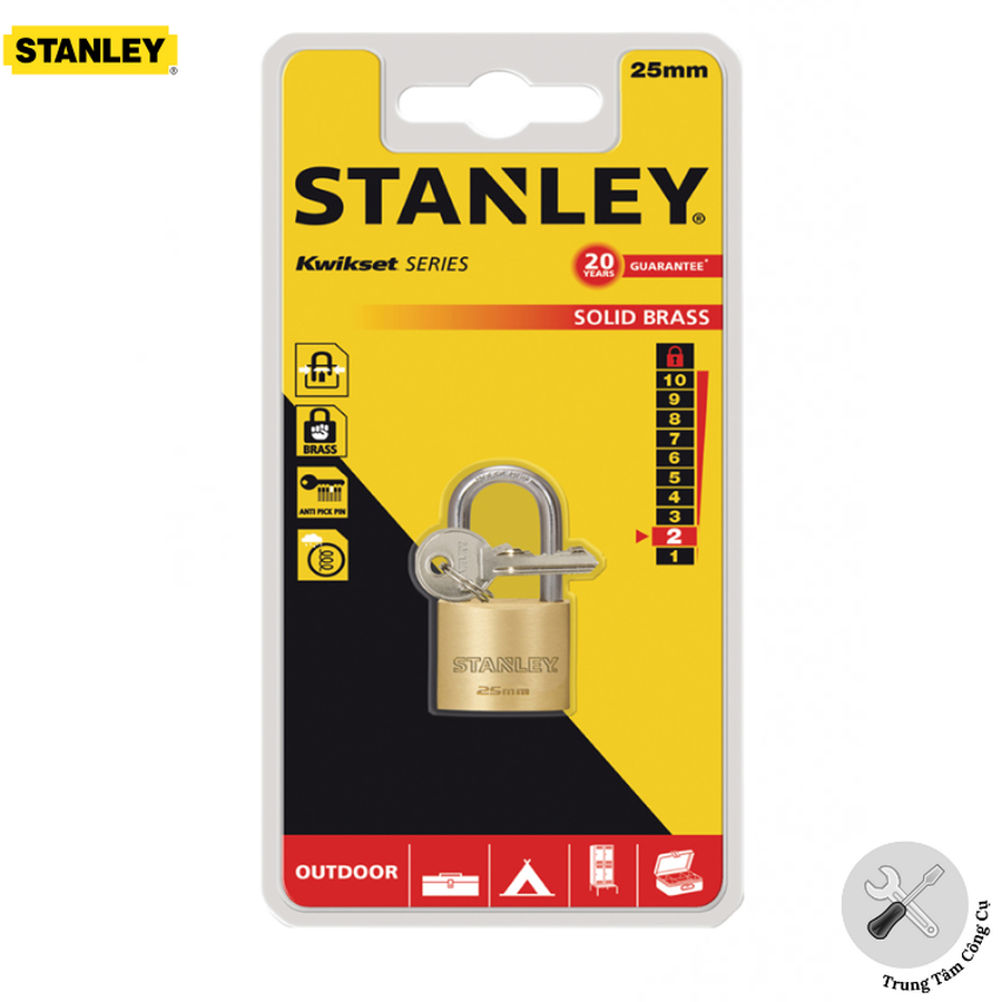 Ổ khóa càng dài Stanley S742-041 25mm long Shackle