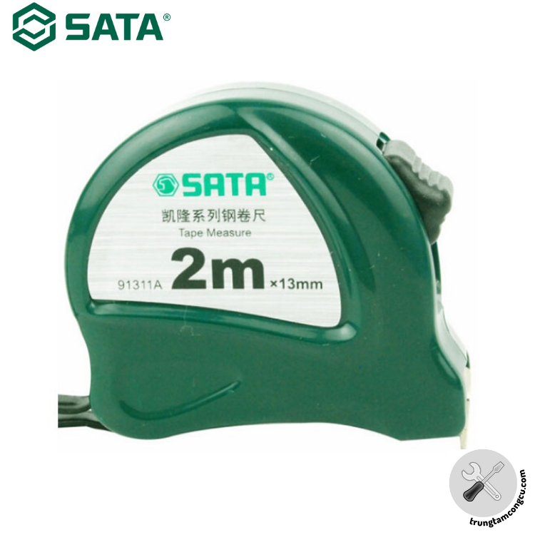 Thước cuộn thép 2m Sata 91311A